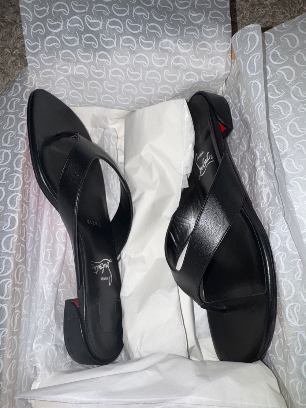 New Christian Louboutin sweet janetonga sandals - Picture 6 of 7
